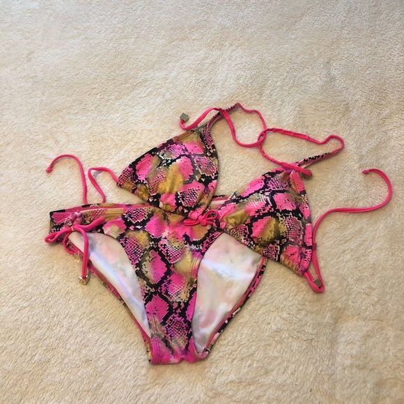 Other - Cute push up bathing suit 2 pieces